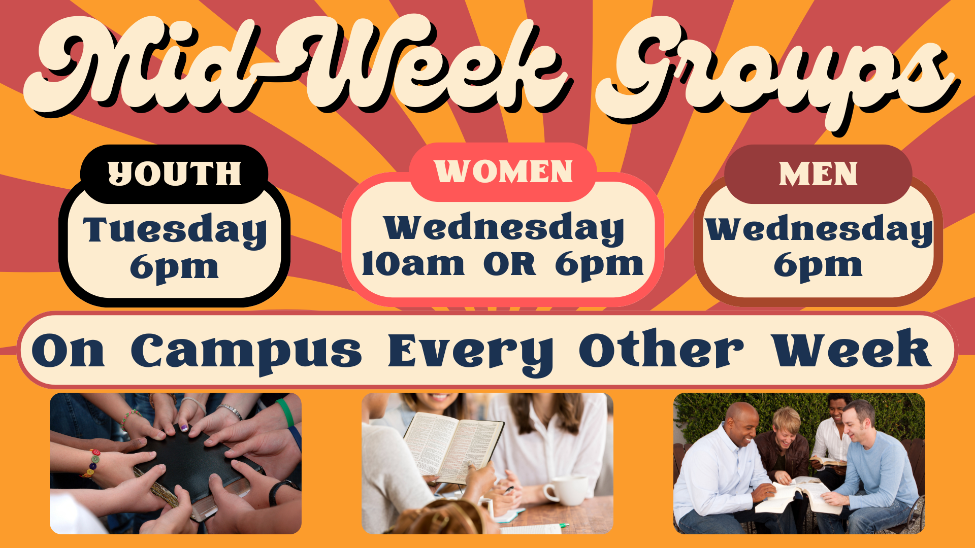 Mid-Week Groups every other week (2)